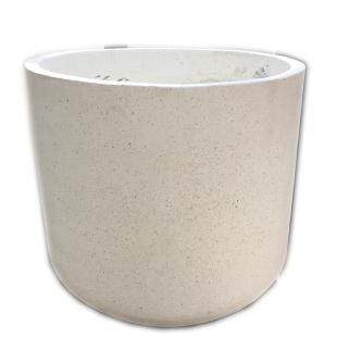Saksija Fila bijela cement R 72 cm h 70 cm