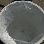 Saksija Fila bijela cement R 72 cm h 70 cm: 